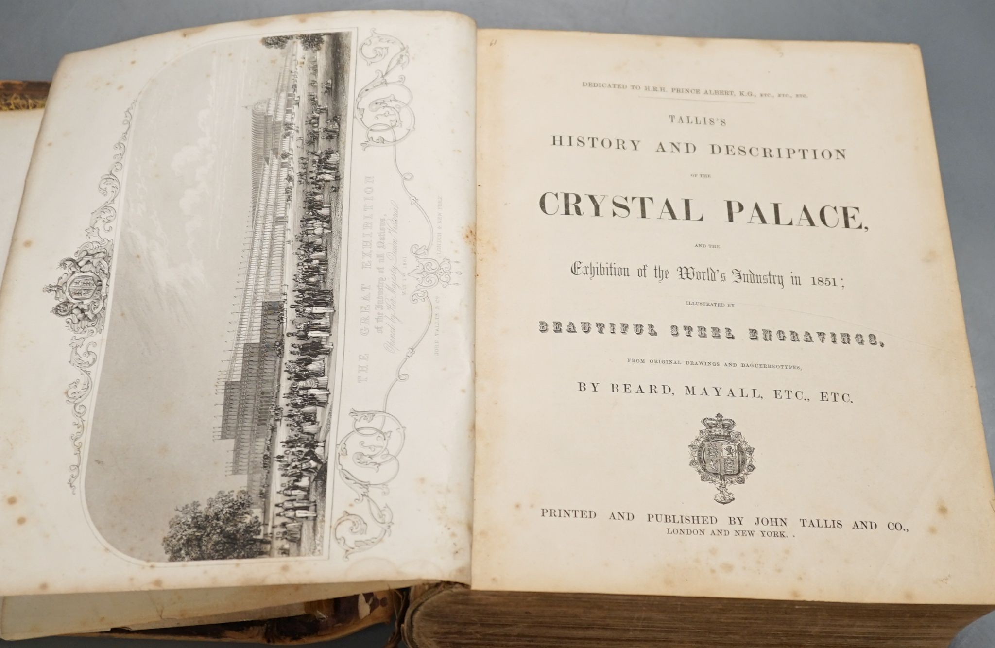 Tallis History and description of the Crystal Palace, 1851